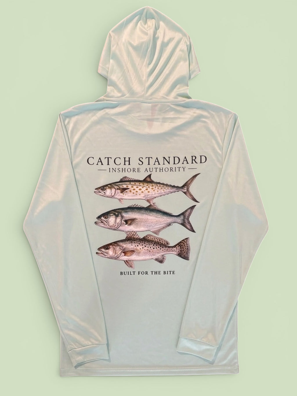 The Standard Drop Vol. 1 - Inshore Authority Performance Hooded Long-sleeve UPF Shirt