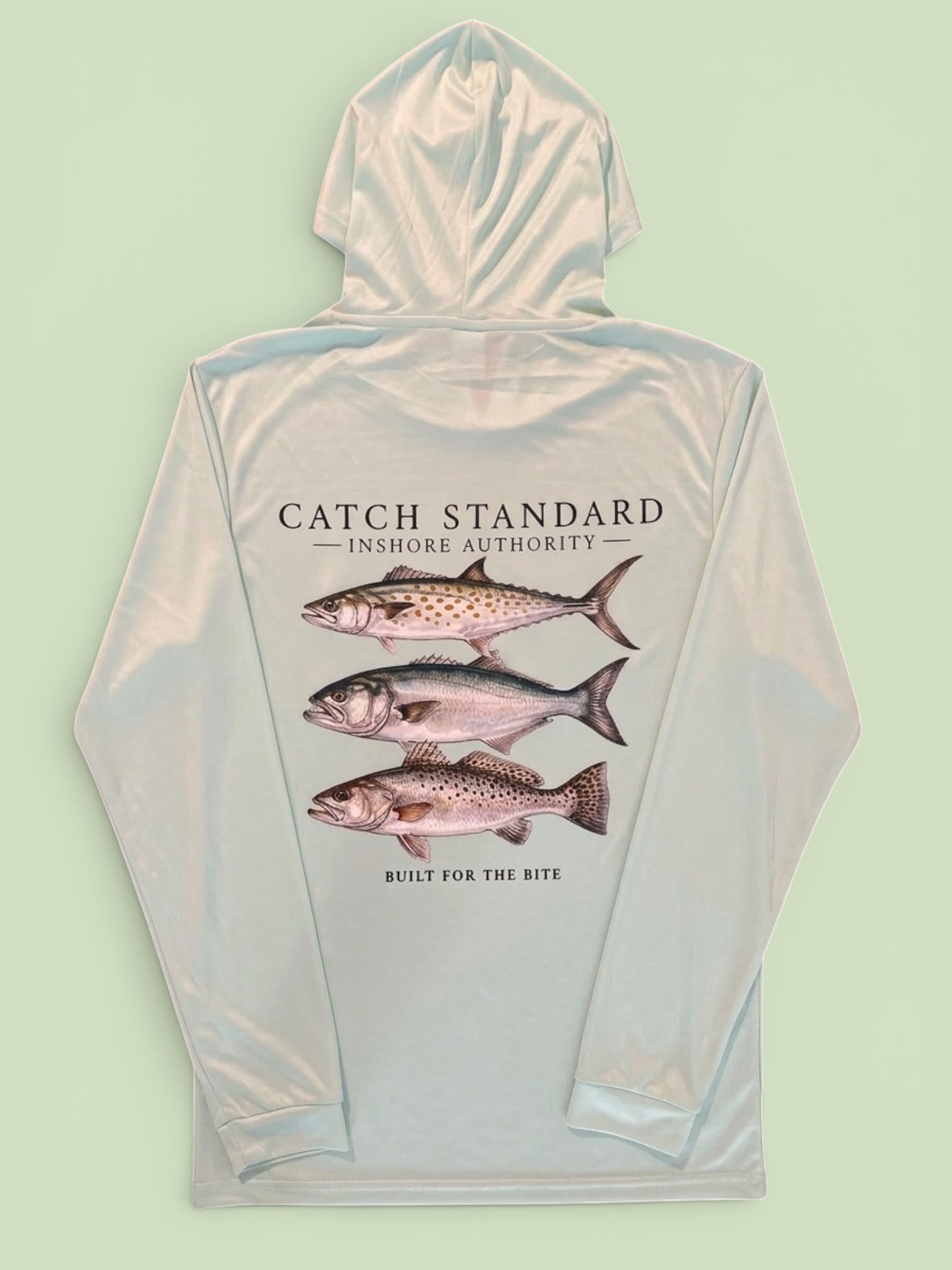 The Standard Drop Vol. 1 - Inshore Authority Performance Hooded Long-sleeve UPF Shirt