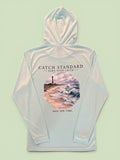 The Standard Drop Vol. 1 - Sun. Salt. Time. Performance Hooded Long-sleeve UPF Shirt